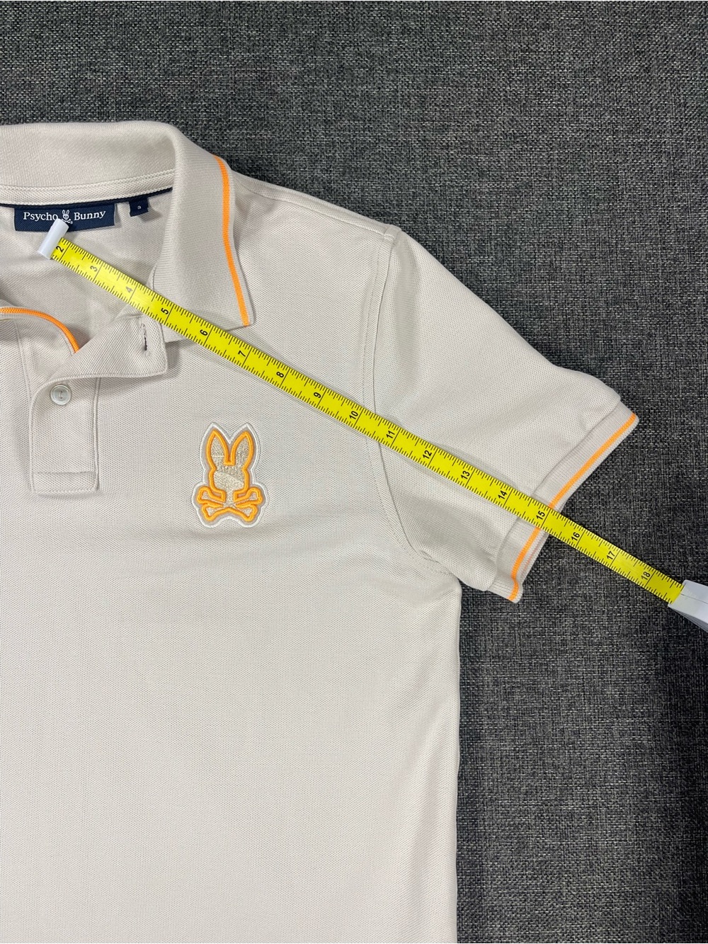 Psycho Bunny Polo Shirt Pima Cotton Piqué - Picture 4 of 6